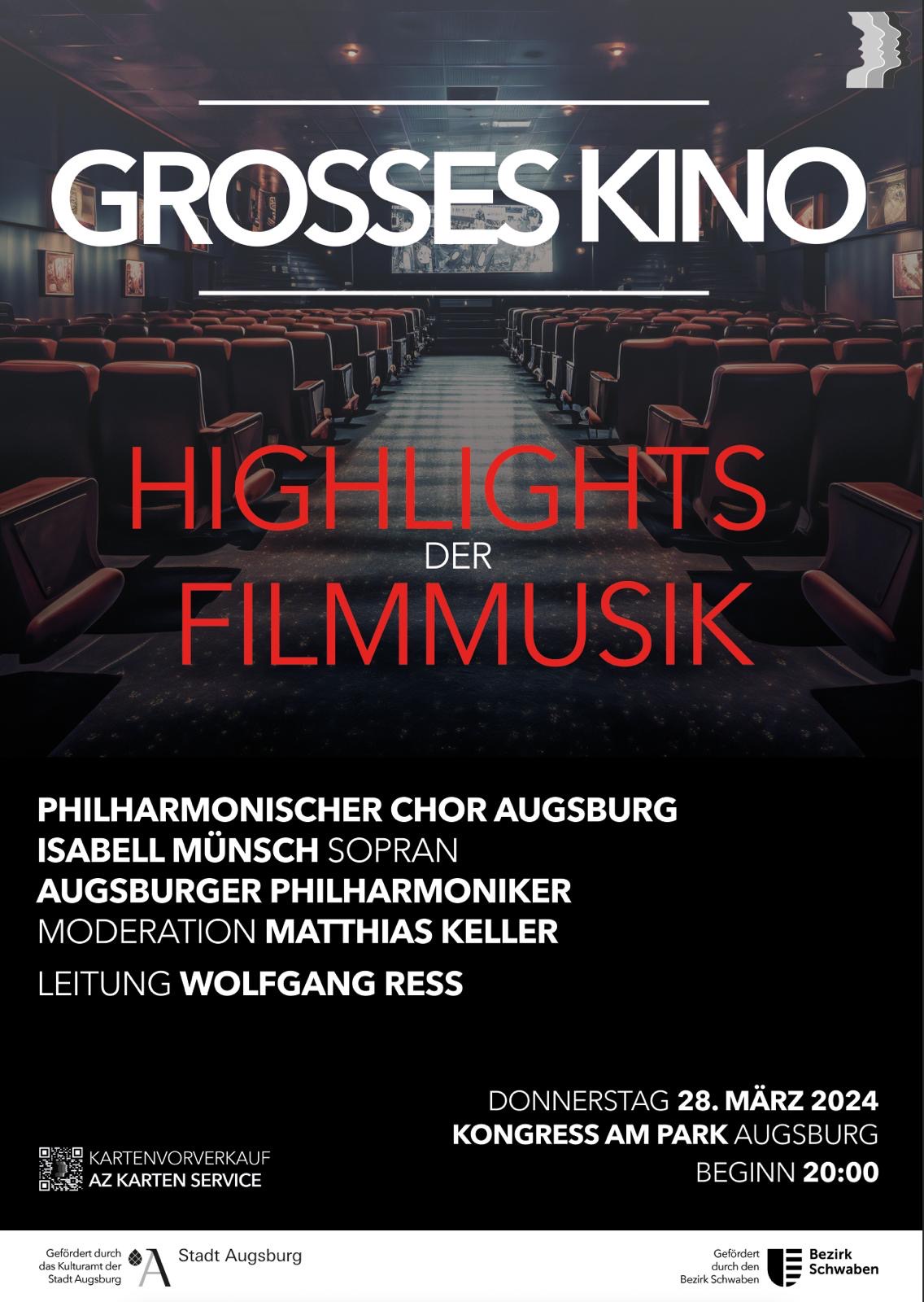 Plakat Konzert Grosses Kino